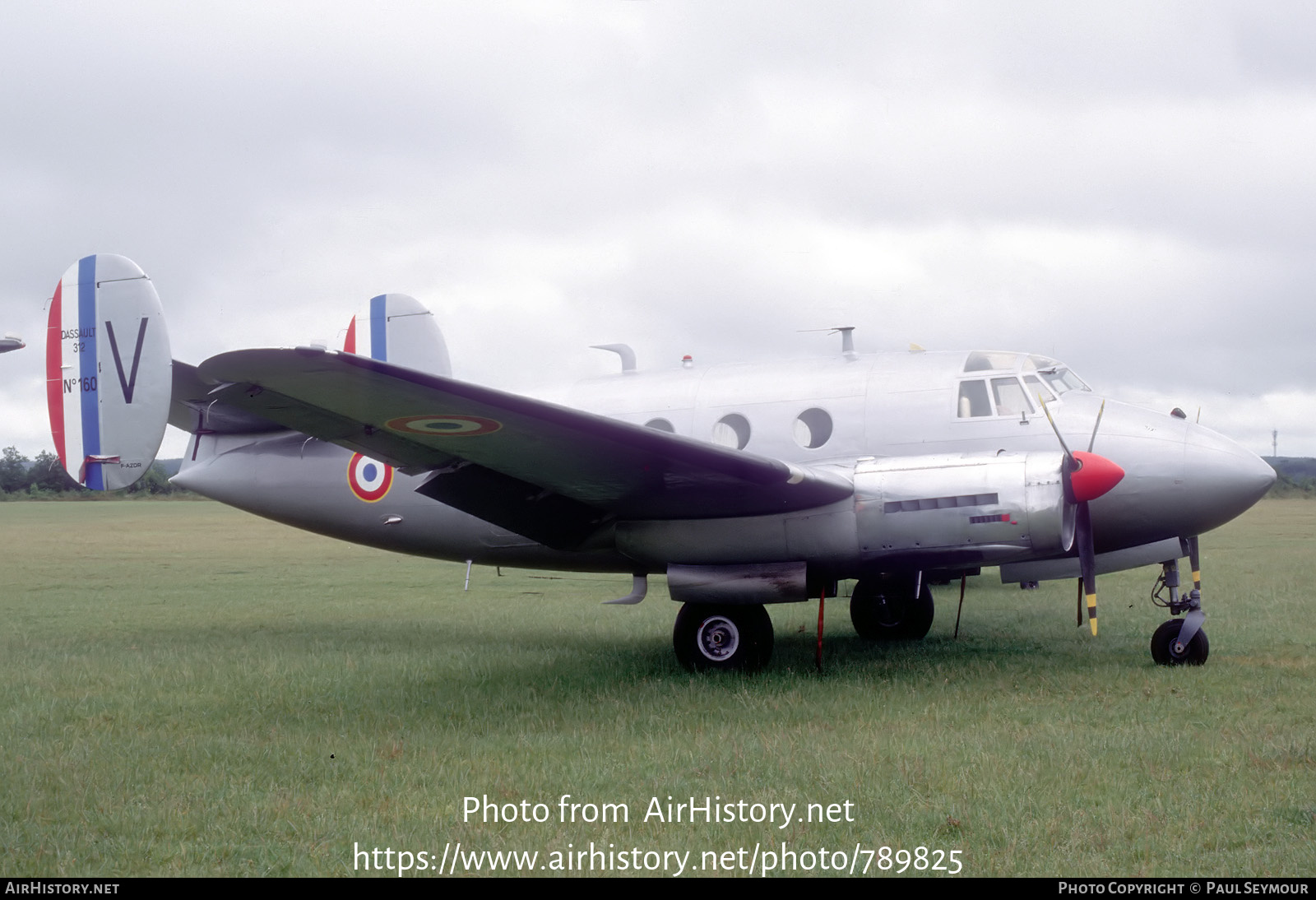 Aircraft Photo of F-AZDR / 160 | Dassault MD-312 Flamant | France - Air Force | AirHistory.net #789825