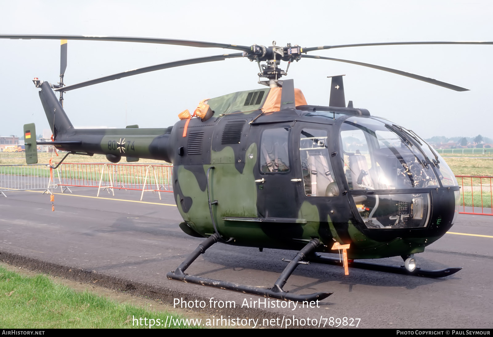 Aircraft Photo of 8074 | MBB BO-105M (VBH) | Germany - Army | AirHistory.net #789827