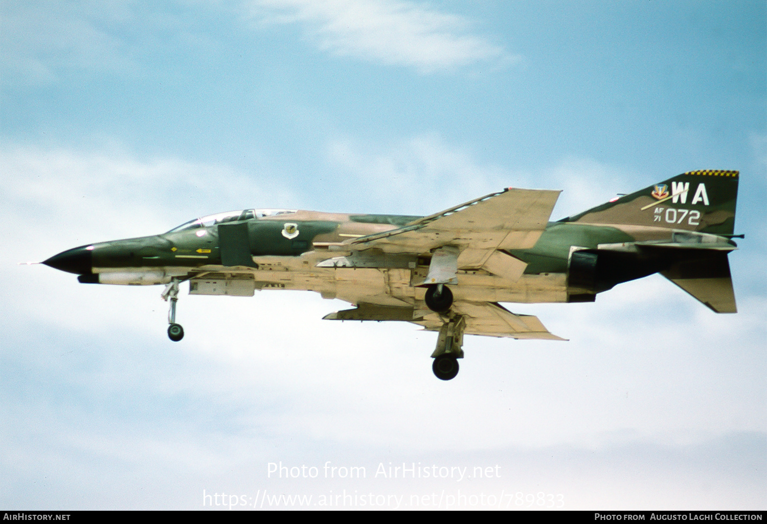 Aircraft Photo of 71-1072 / AF71-072 | McDonnell Douglas F-4E Phantom II | USA - Air Force | AirHistory.net #789833