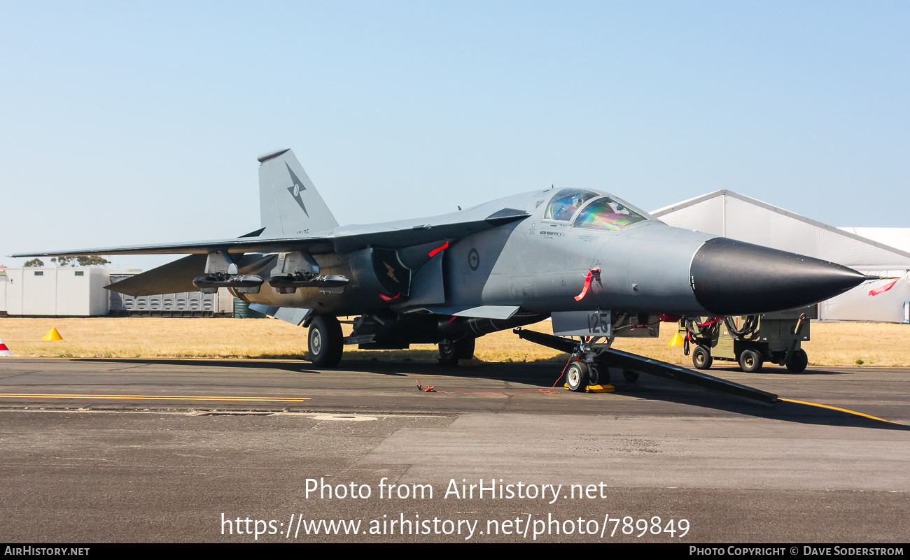 Aircraft Photo of A8-125 | General Dynamics F-111C Aardvark | Australia - Air Force | AirHistory.net #789849