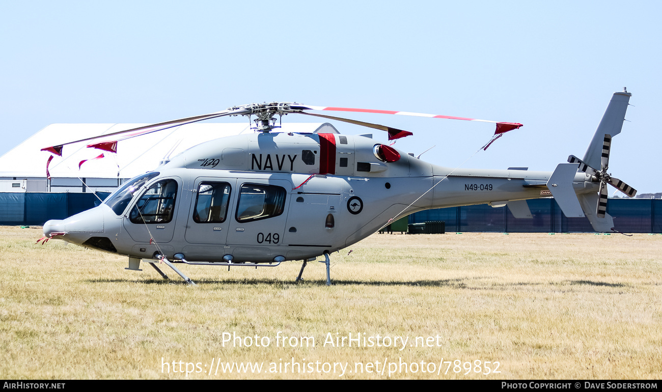 Aircraft Photo of N49-049 | Bell 429 GlobalRanger | Australia - Navy | AirHistory.net #789852