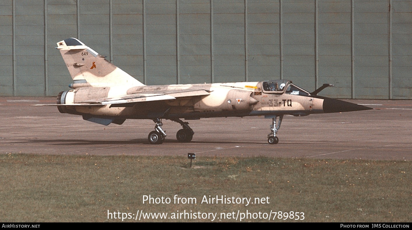 Aircraft Photo of 649 | Dassault Mirage F1CR | France - Air Force | AirHistory.net #789853