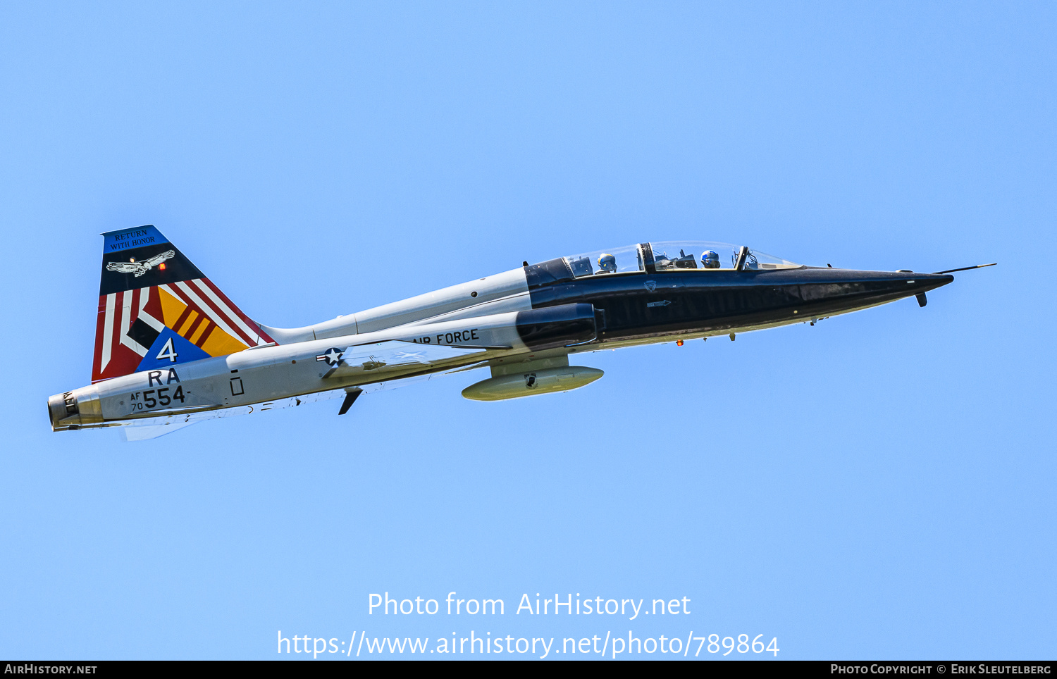 Aircraft Photo of 70-1554 / AF70-554 | Northrop T-38C Talon | USA - Air Force | AirHistory.net #789864