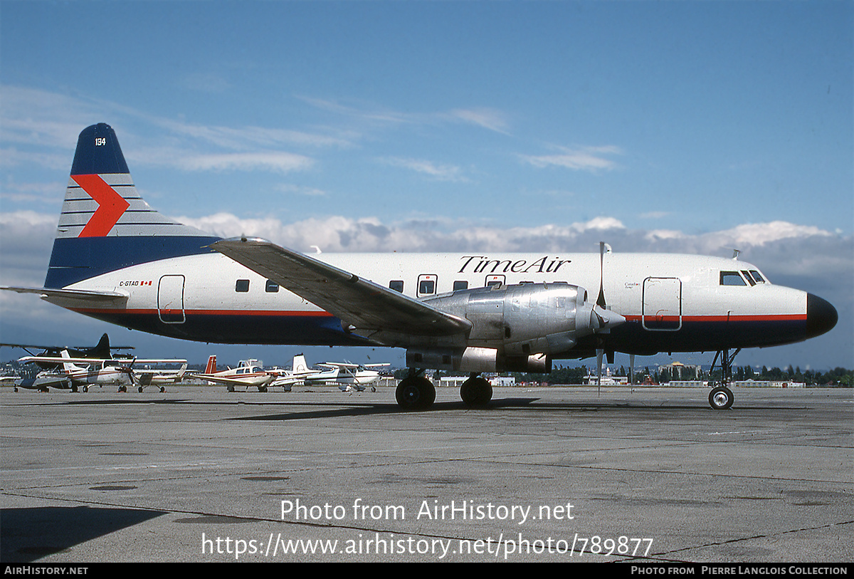 Aircraft Photo of C-GTAO | Convair 580 | Time Air | AirHistory.net #789877