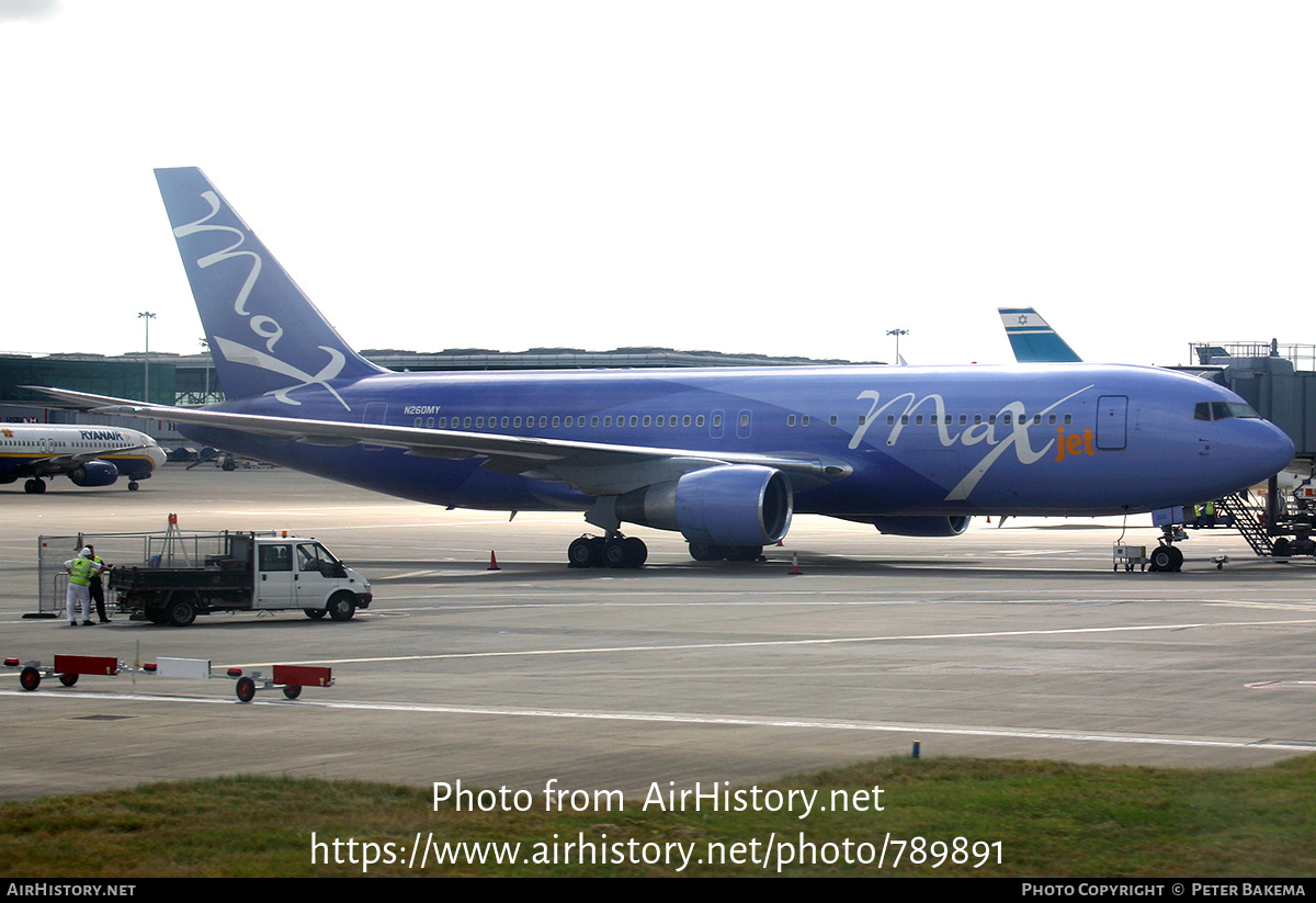 Aircraft Photo of N260MY | Boeing 767-205 | MaxJet Airways | AirHistory.net #789891