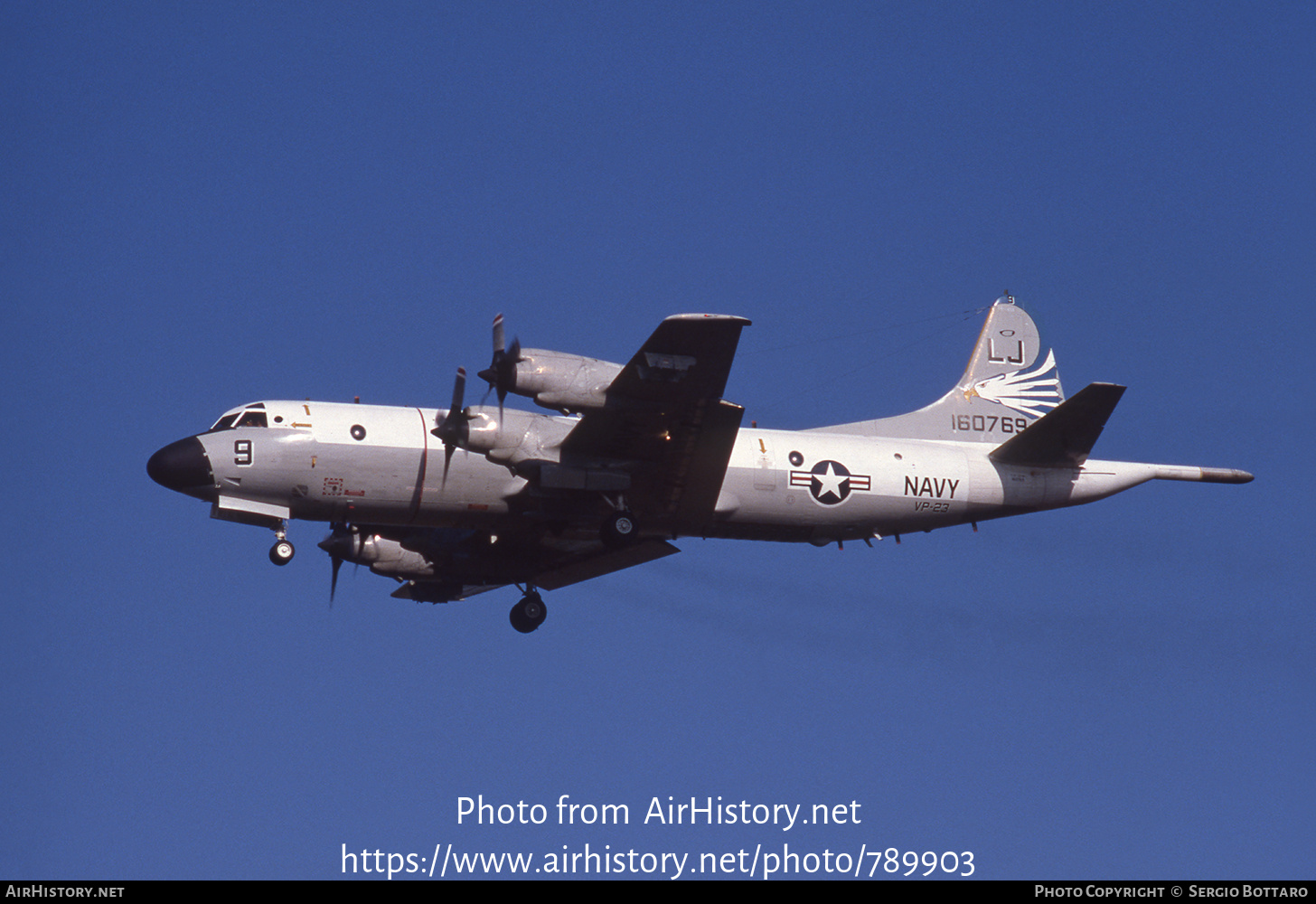 Aircraft Photo of 160769 | Lockheed P-3C Orion | USA - Navy | AirHistory.net #789903