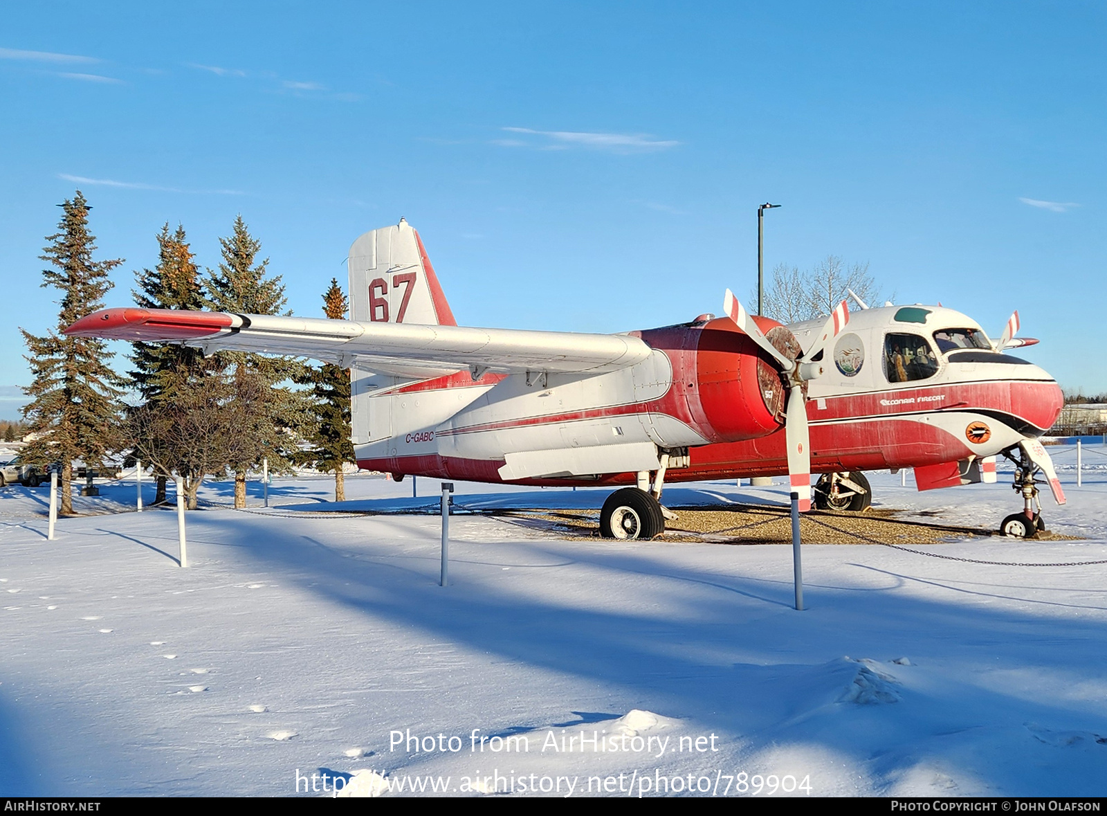 Aircraft Photo of C-GABC | Conair CS2F Firecat | Conair Aviation | AirHistory.net #789904