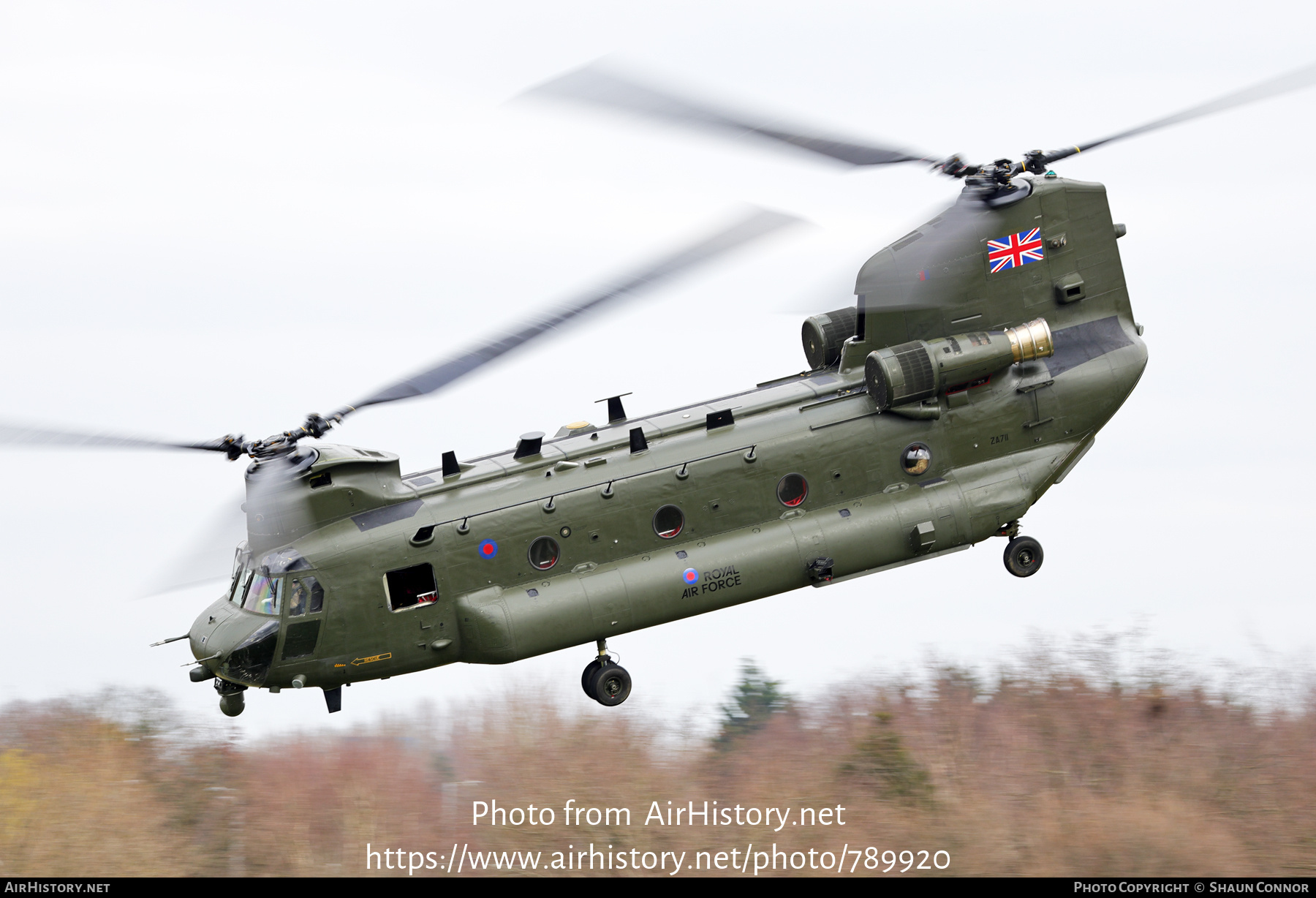 Aircraft Photo of ZA711 | Boeing Chinook HC6A (352) | UK - Air Force | AirHistory.net #789920