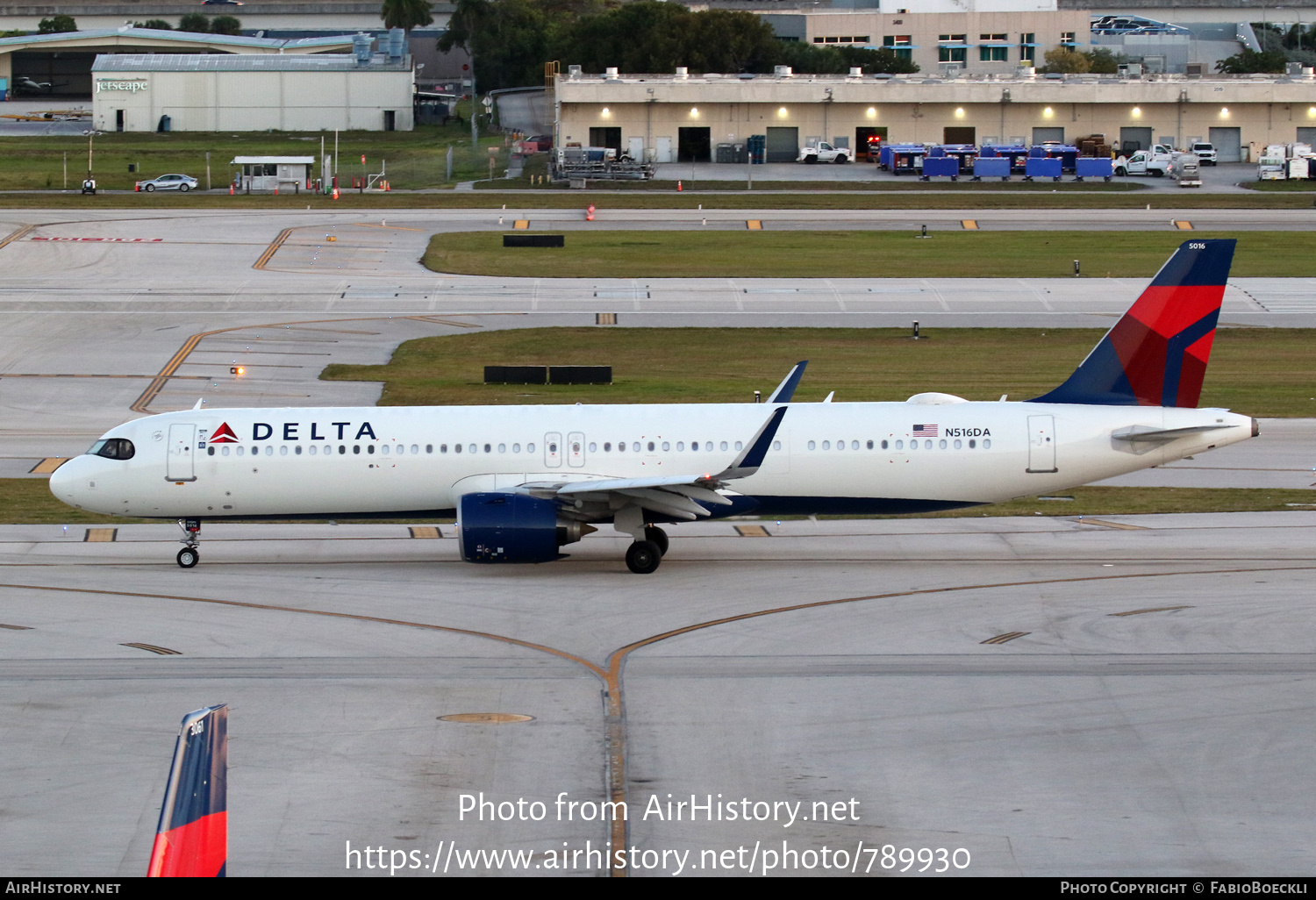 Aircraft Photo of N516DA | Airbus A321-271NX | Delta Air Lines | AirHistory.net #789930