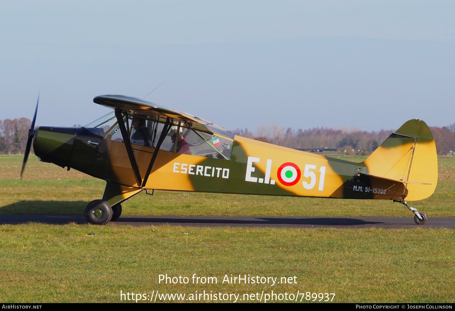 Aircraft Photo of G-BJTP / M.M. 51-15302 | Piper L-18C Super Cub | Italy - Army | AirHistory.net #789937