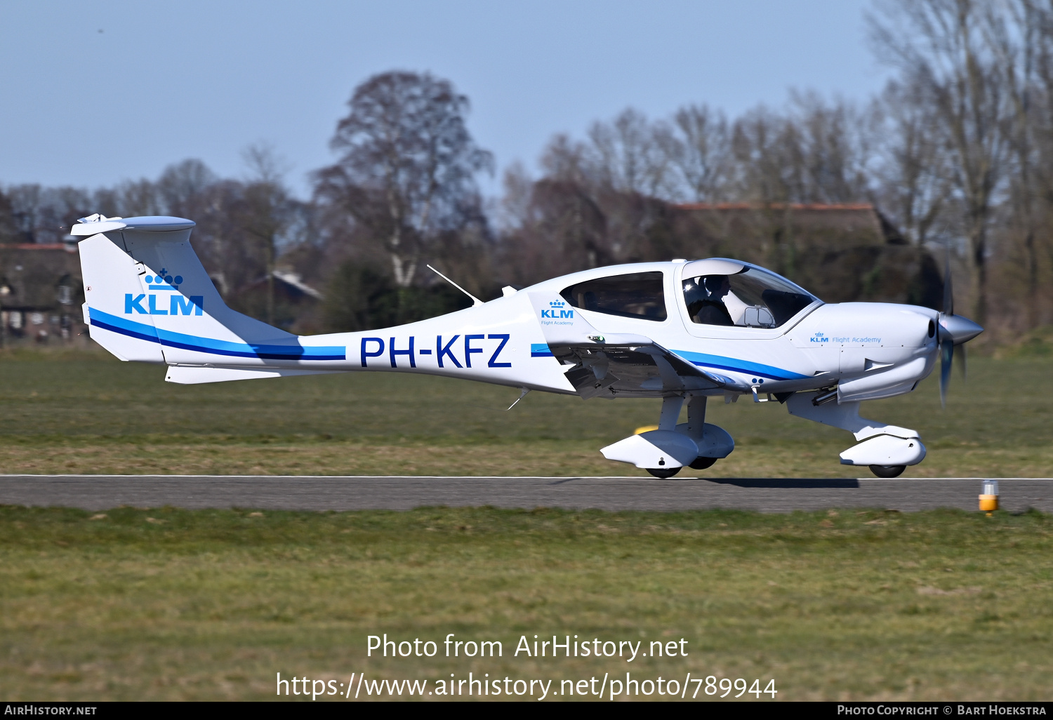 Aircraft Photo of PH-KFZ | Diamond DA40 NG Diamond Star | KLM Flight Academy | AirHistory.net #789944