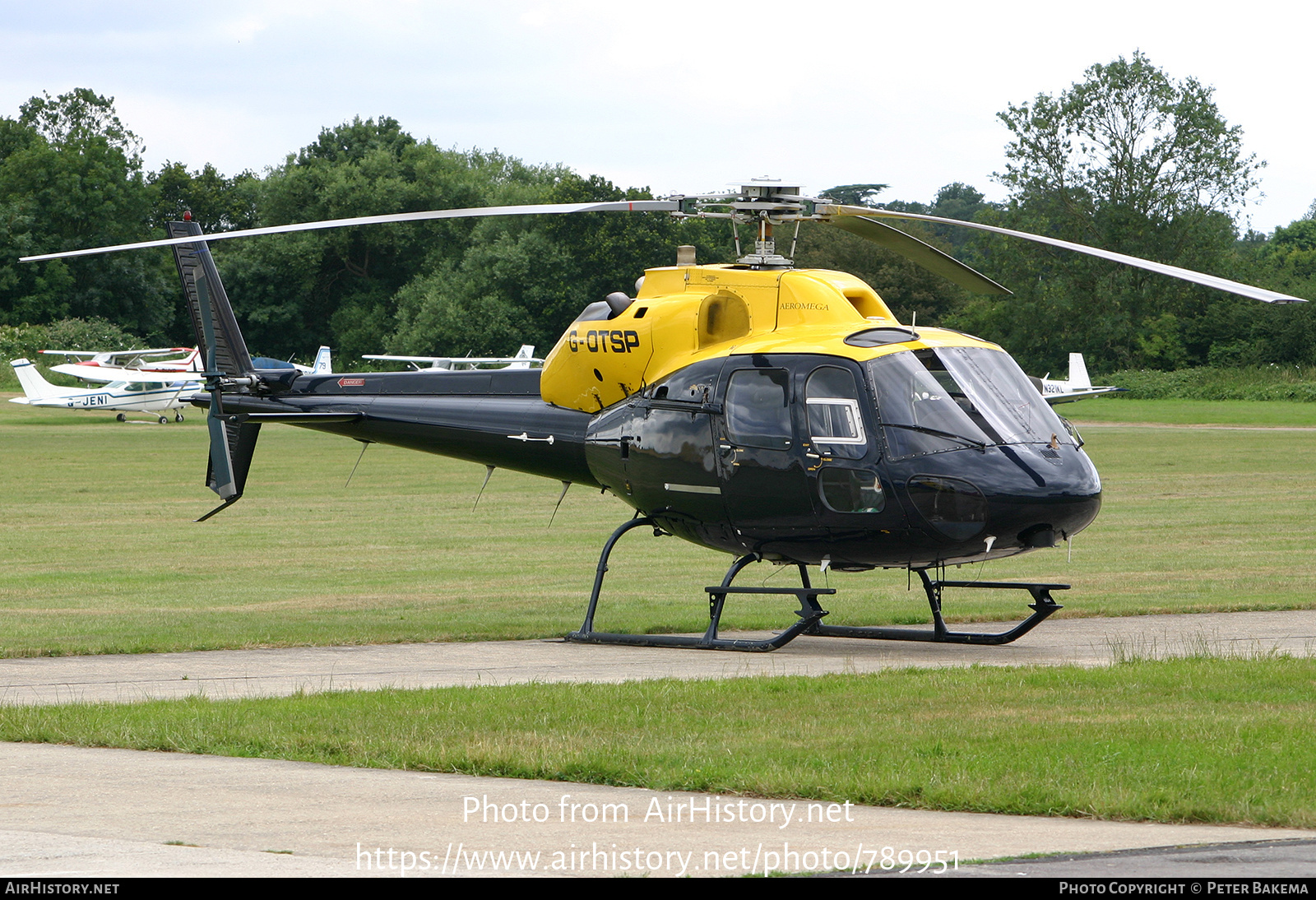 Aircraft Photo of G-OTSP | Aerospatiale AS-355F-1 Ecureuil 2 | Aeromega Helicopters | AirHistory.net #789951