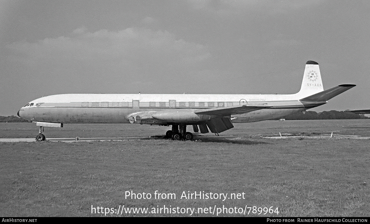 Aircraft Photo of 5Y-AAA | De Havilland D.H. 106 Comet 4 | East African Airways | AirHistory.net #789964