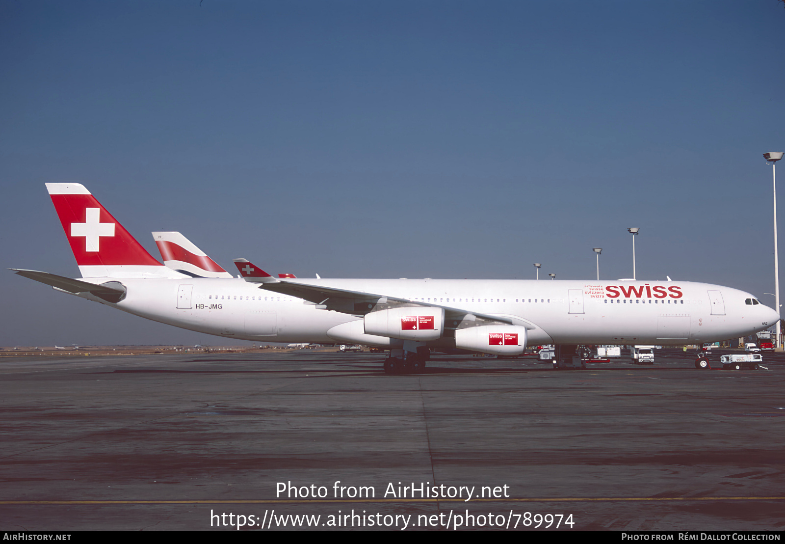 Aircraft Photo of HB-JMG | Airbus A340-313 | Swiss International Air Lines | AirHistory.net #789974