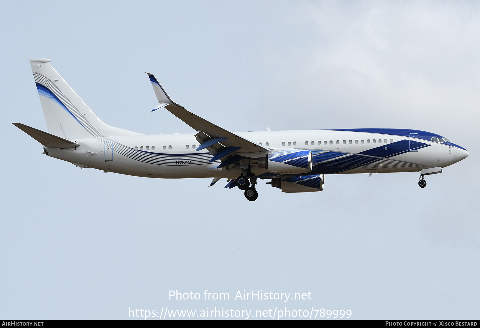 Aircraft Photo of N737M | Boeing 737-8EQ BBJ2 | AirHistory.net #789999