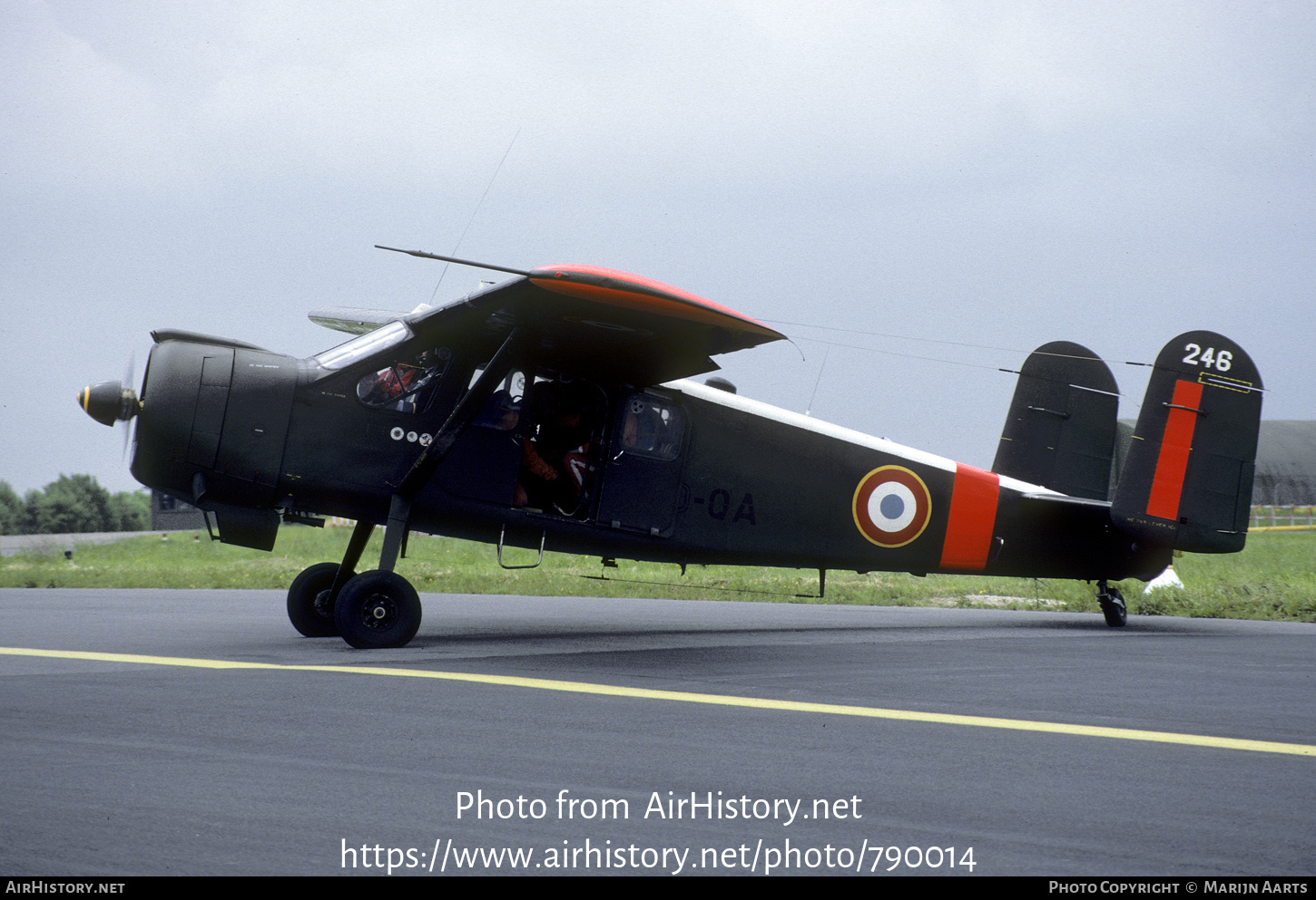 Aircraft Photo of 246 | Max Holste MH.1521M Broussard | France - Air Force | AirHistory.net #790014