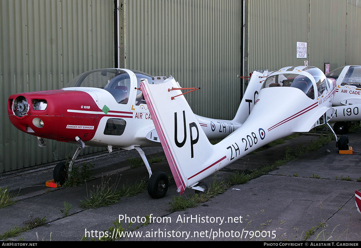 Aircraft Photo of ZH208 | Grob G-109B Vigilant T1 | UK - Air Force | AirHistory.net #790015