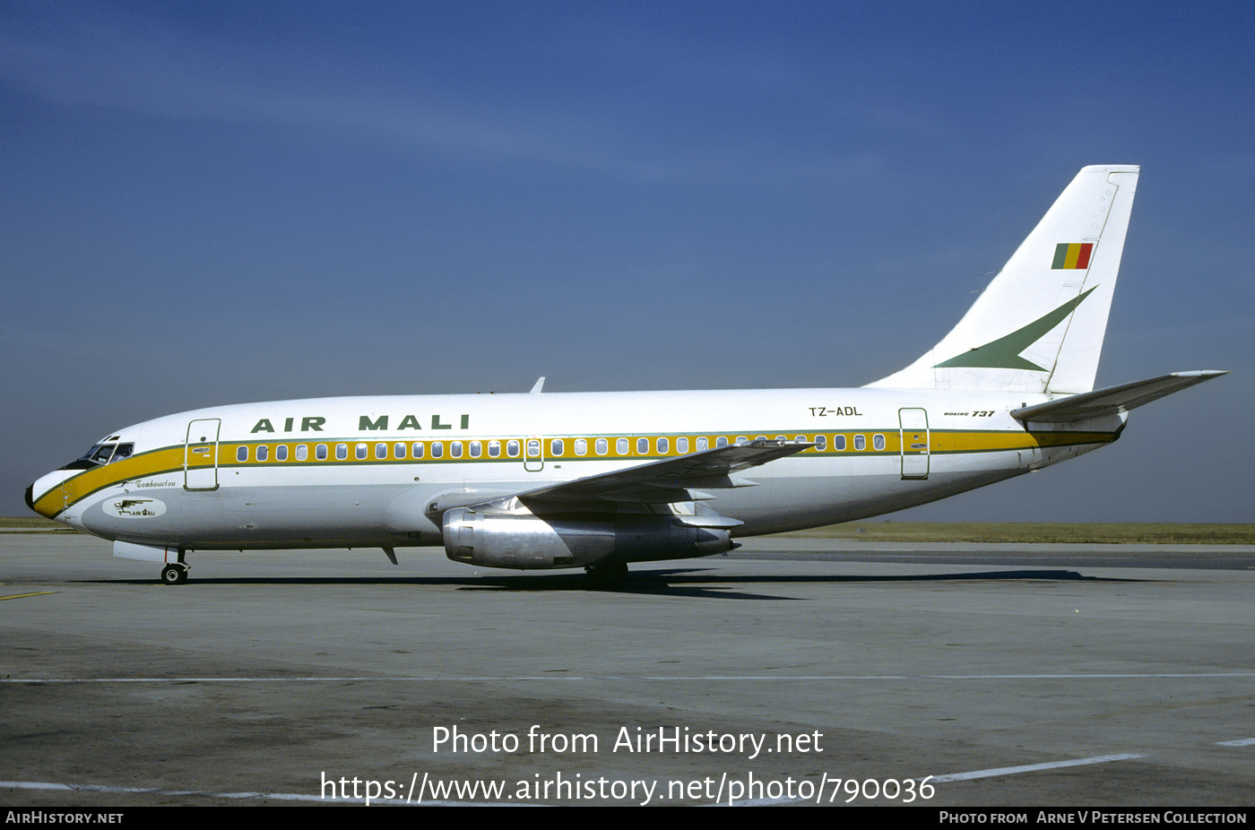 Aircraft Photo of TZ-ADL | Boeing 737-2D6/Adv | Air Mali | AirHistory.net #790036