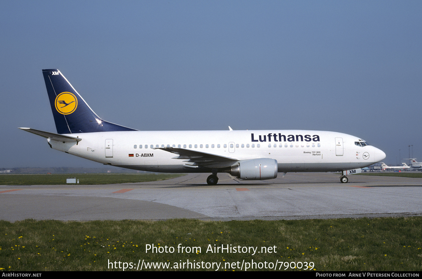 Aircraft Photo of D-ABXM | Boeing 737-330 | Lufthansa | AirHistory.net #790039