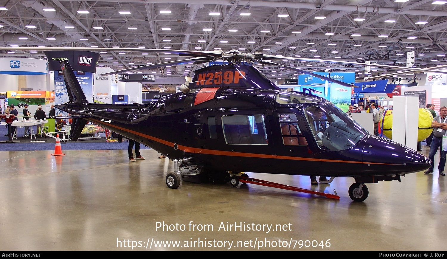 Aircraft Photo of N259P | Agusta A-109C | AirHistory.net #790046