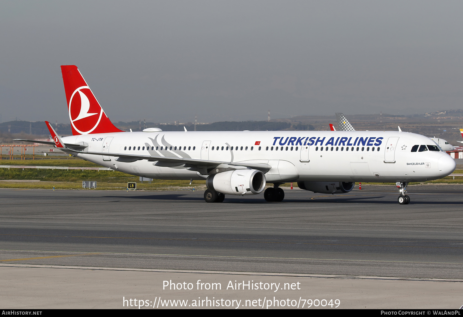 Aircraft Photo of TC-JTR | Airbus A321-231 | Turkish Airlines | AirHistory.net #790049