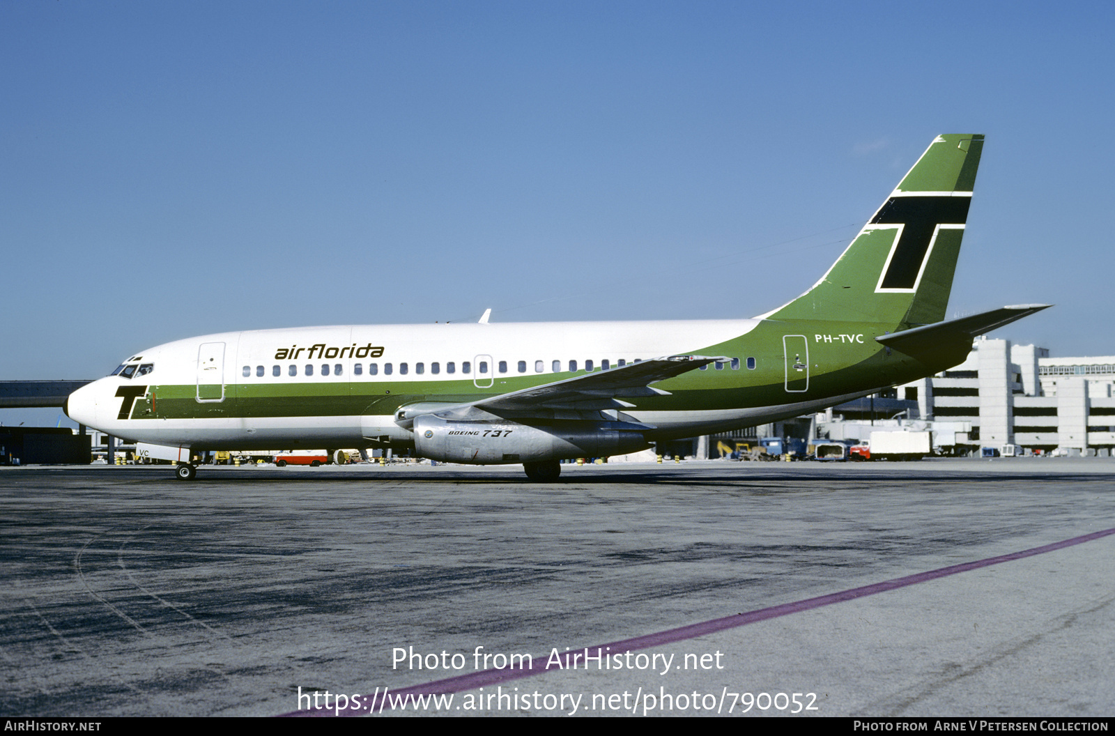 Aircraft Photo of PH-TVC | Boeing 737-2K2C/Adv | Air Florida | AirHistory.net #790052