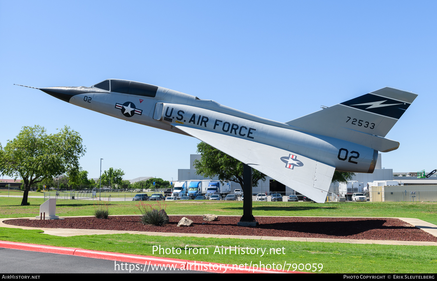 Aircraft Photo of 57-2533 / 72533 | Convair F-106B Delta Dart | USA - Air Force | AirHistory.net #790059