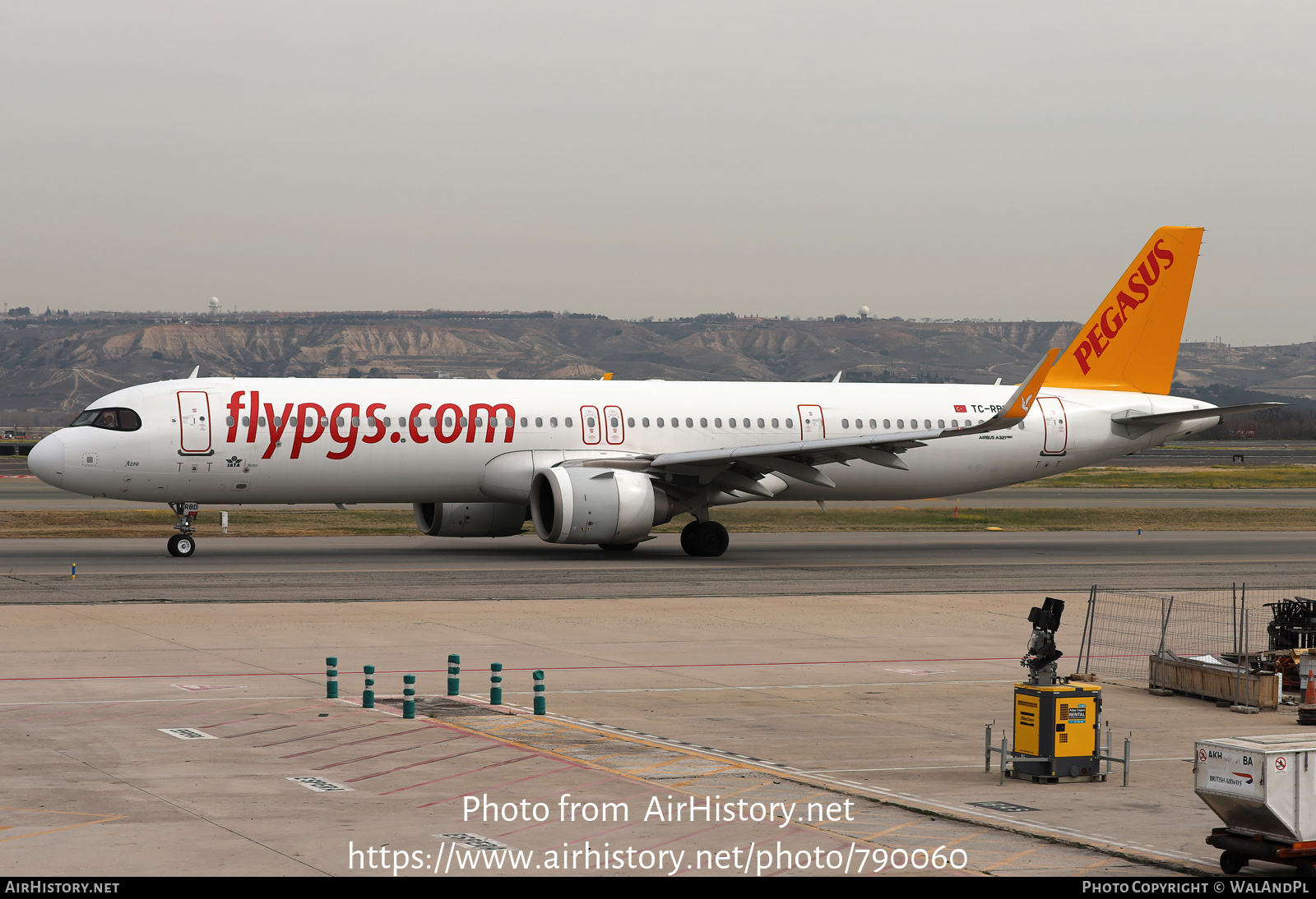 Aircraft Photo of TC-RBD | Airbus A321-251NX | Pegasus Airlines | AirHistory.net #790060