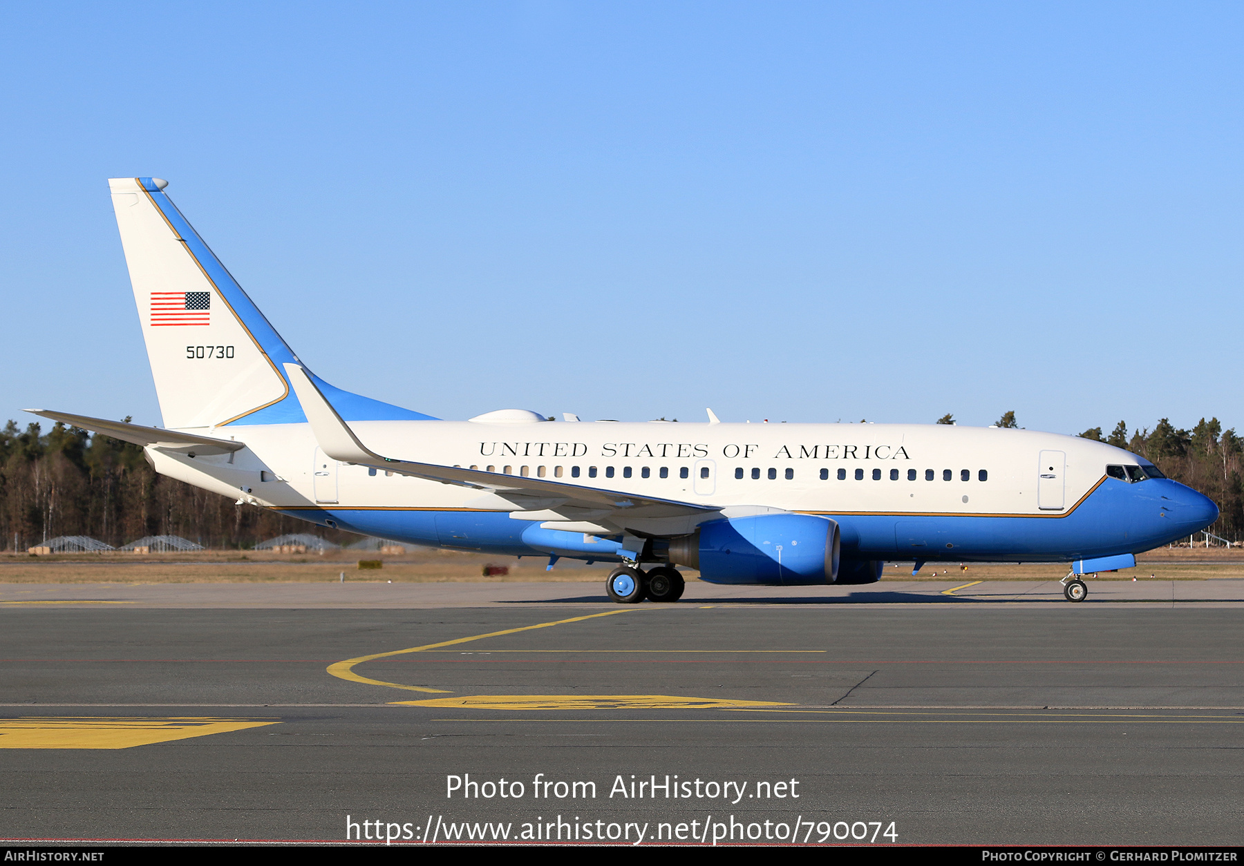 Aircraft Photo of 05-0730 / 50730 | Boeing C-40C | USA - Air Force | AirHistory.net #790074