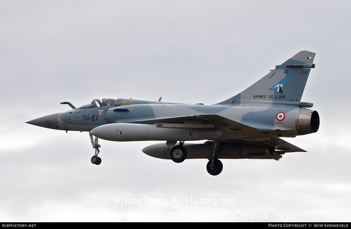 Aircraft Photo of 49 | Dassault Mirage 2000-5F | France - Air Force | AirHistory.net #790118