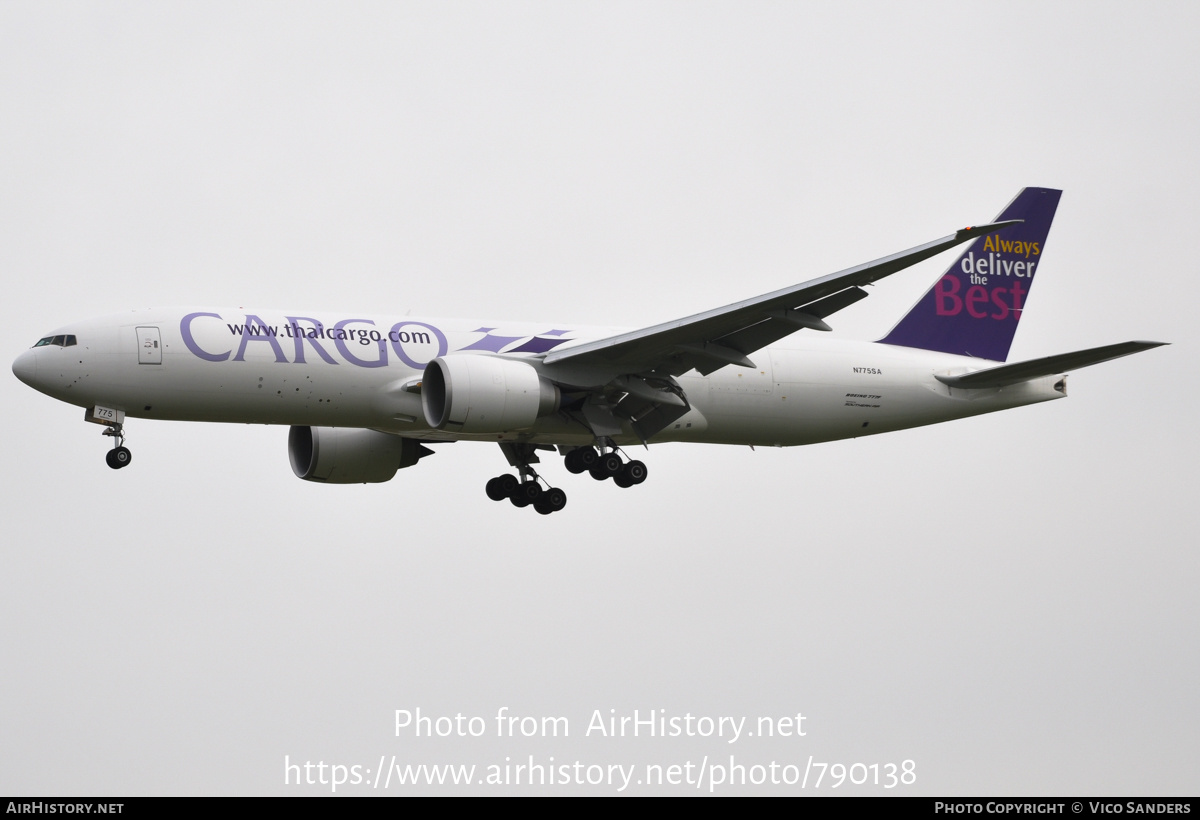 Aircraft Photo of N775SA | Boeing 777-FZB | Thai Cargo | AirHistory.net #790138