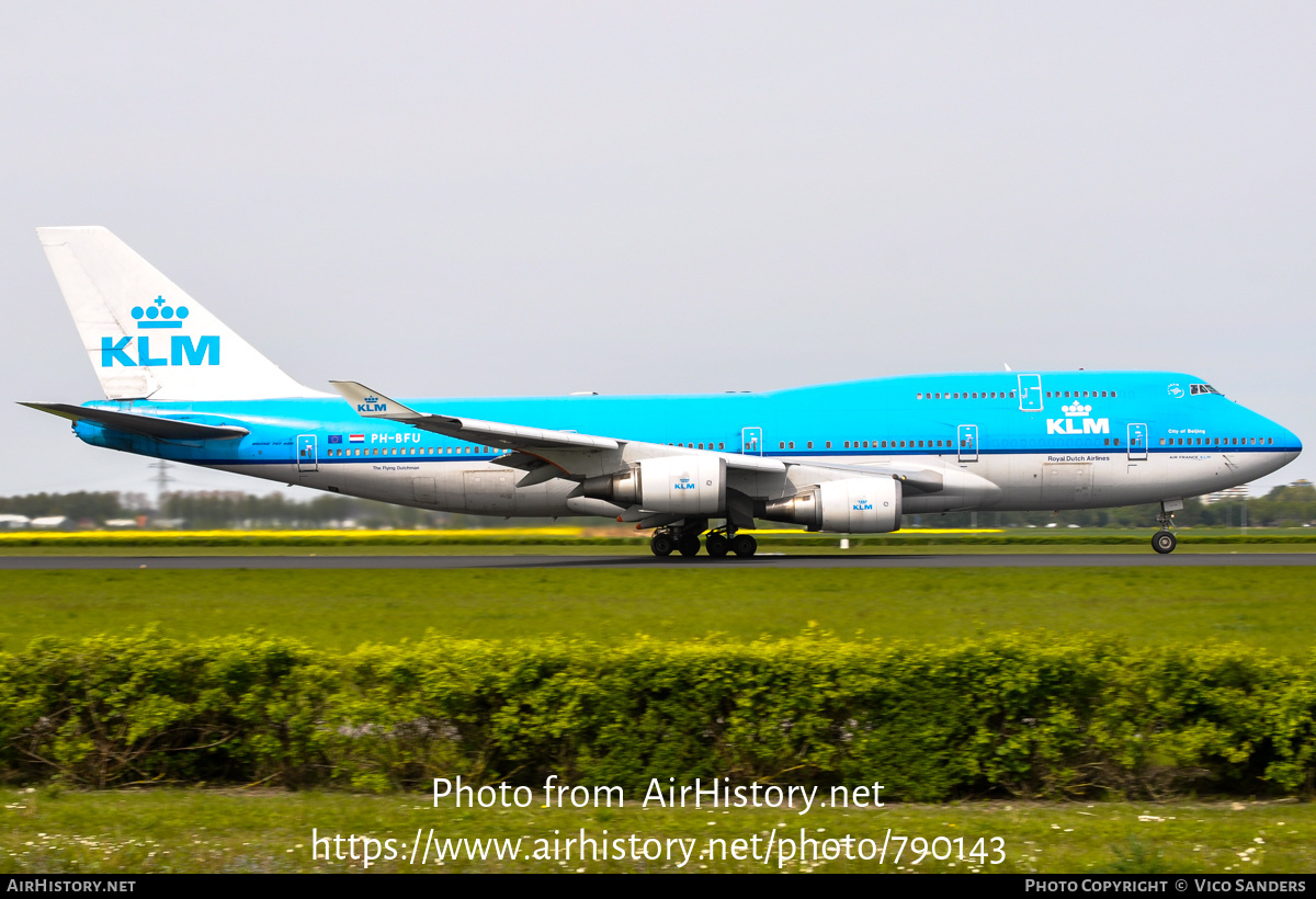 Aircraft Photo of PH-BFU | Boeing 747-406M | KLM - Royal Dutch Airlines | AirHistory.net #790143