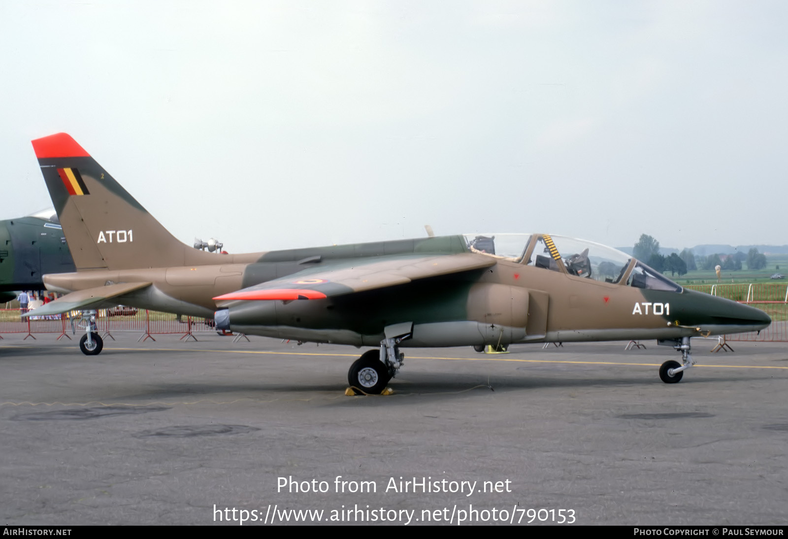 Aircraft Photo of AT01 | Dassault-Dornier Alpha Jet 1B | Belgium - Air Force | AirHistory.net #790153