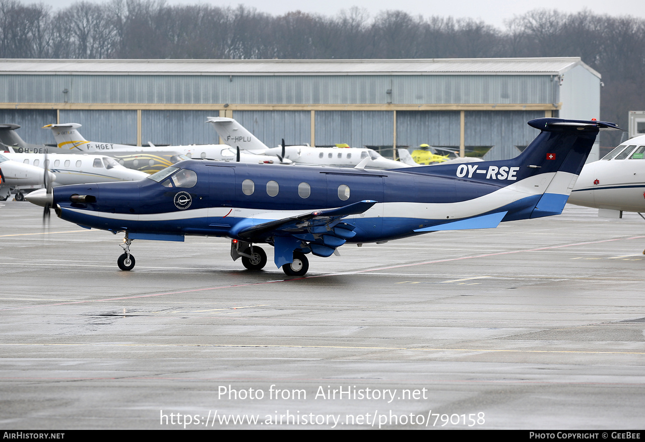 Aircraft Photo of OY-RSE | Pilatus PC-12NG (PC-12/47E) | Hunting Aviation | AirHistory.net #790158