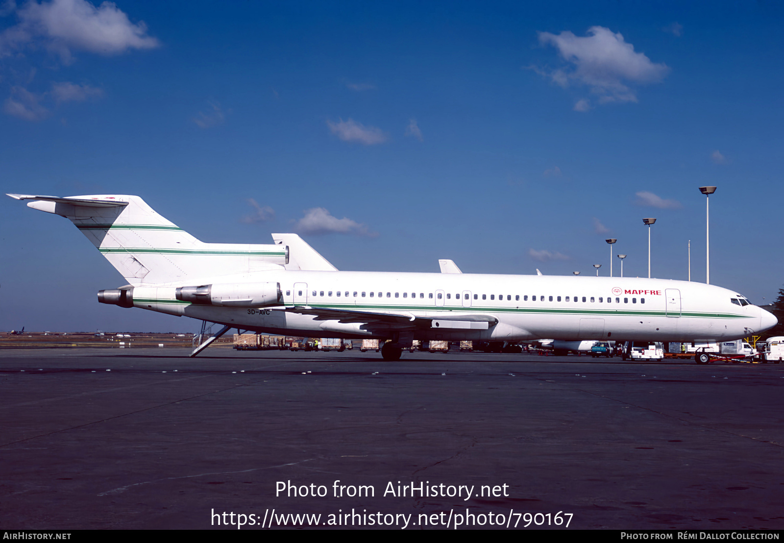 Aircraft Photo of 3D-AVC | Boeing 727-251/Adv | MAPFRE | AirHistory.net #790167