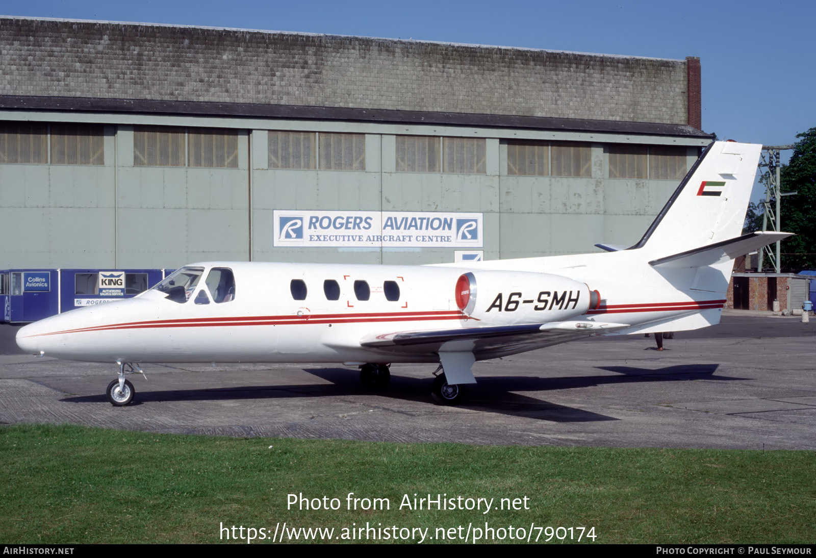 Aircraft Photo of A6-SMH | Cessna 500 Citation I | AirHistory.net #790174