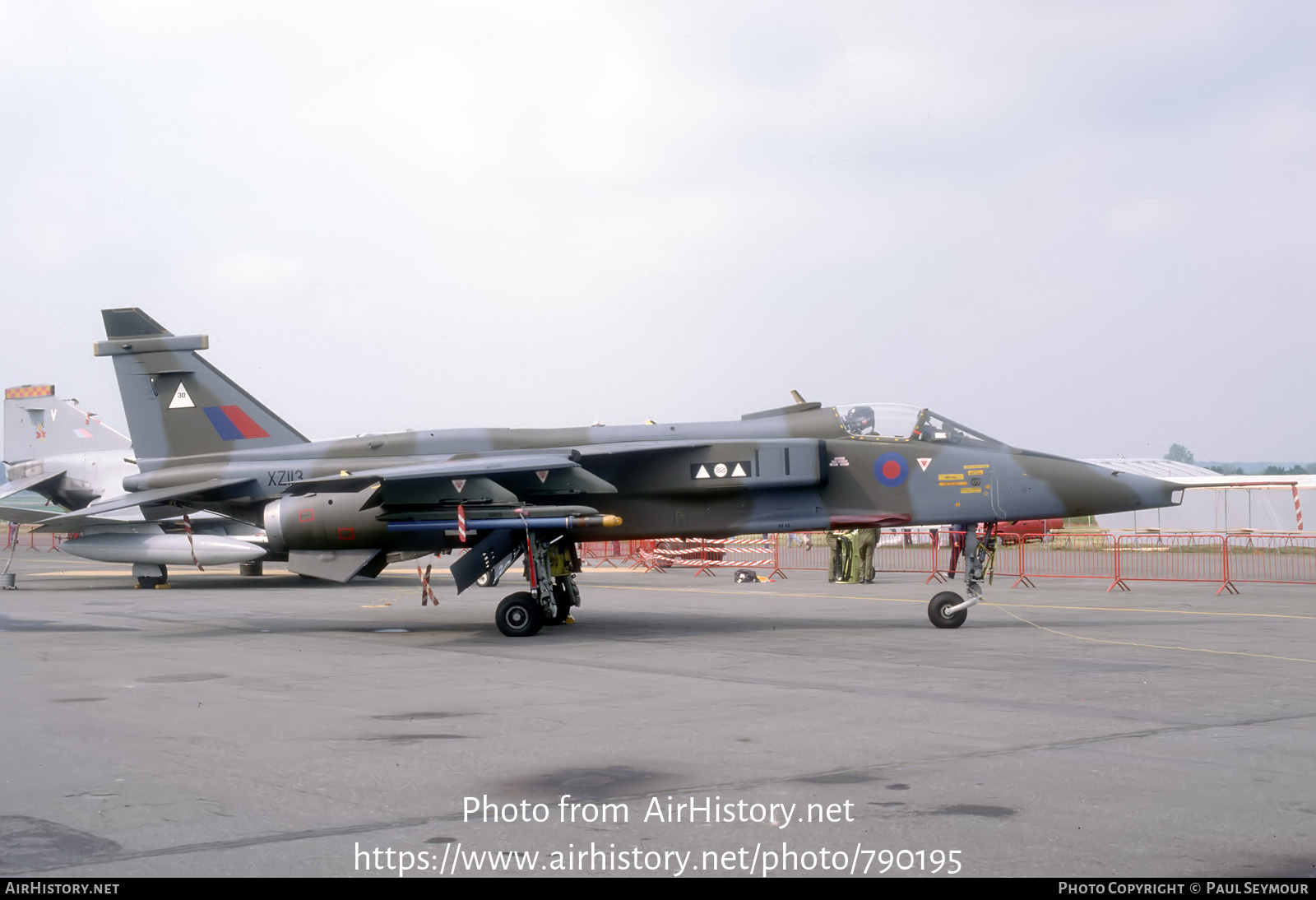 Aircraft Photo of XZ113 | Sepecat Jaguar GR1A | UK - Air Force | AirHistory.net #790195