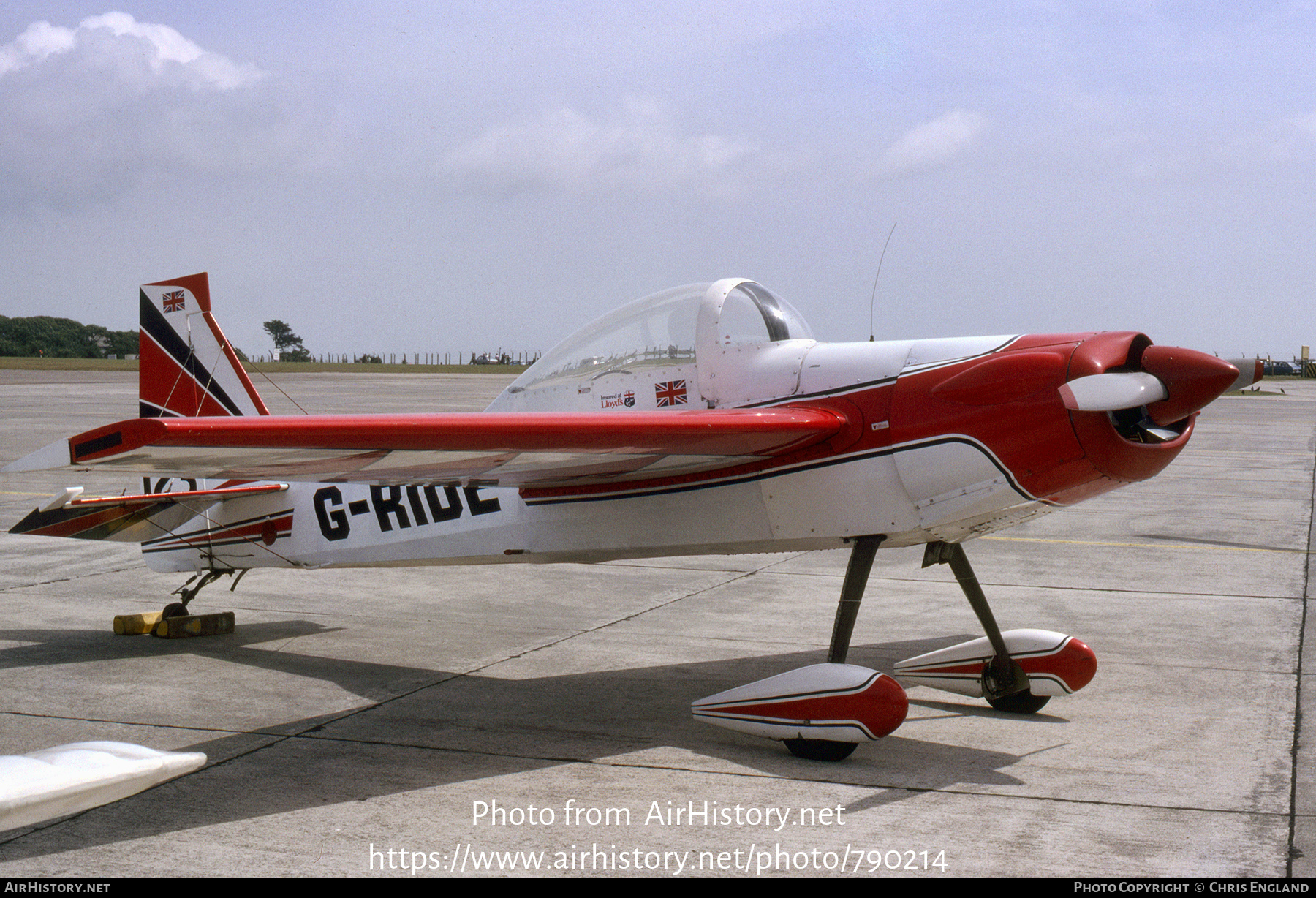 Aircraft Photo of G-RIDE | Stephens Akro Laser | AirHistory.net #790214