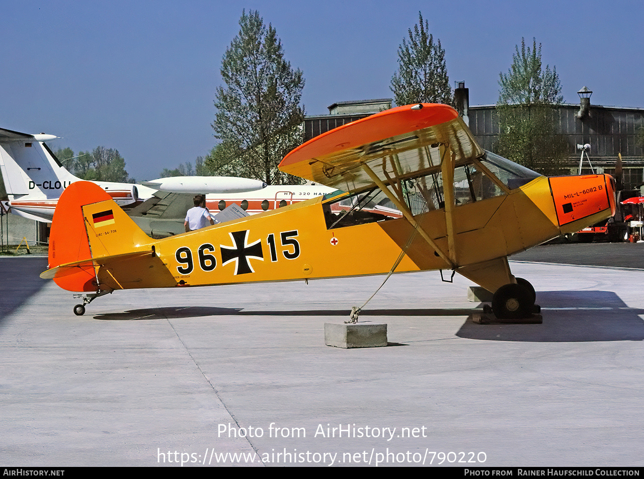 Aircraft Photo of 9615 / 54-736 | Piper L-18C Super Cub | Germany - Air Force | AirHistory.net #790220