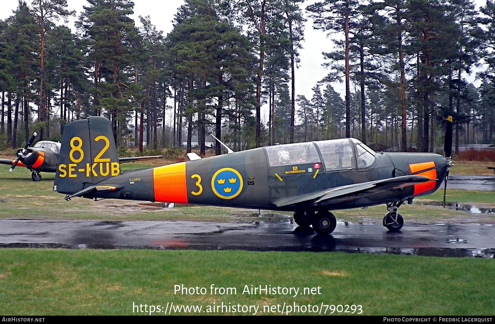 Aircraft Photo of SE-KUB / 50066 | Saab Sk50B Safir (91B) | Sweden - Air Force | AirHistory.net #790293