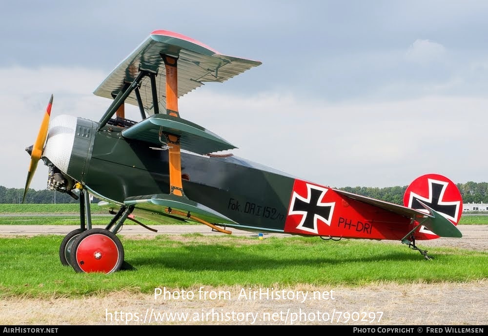 Aircraft Photo of PH-DRI | Fokker Dr.1 (replica) | Germany - Air Force | AirHistory.net #790297