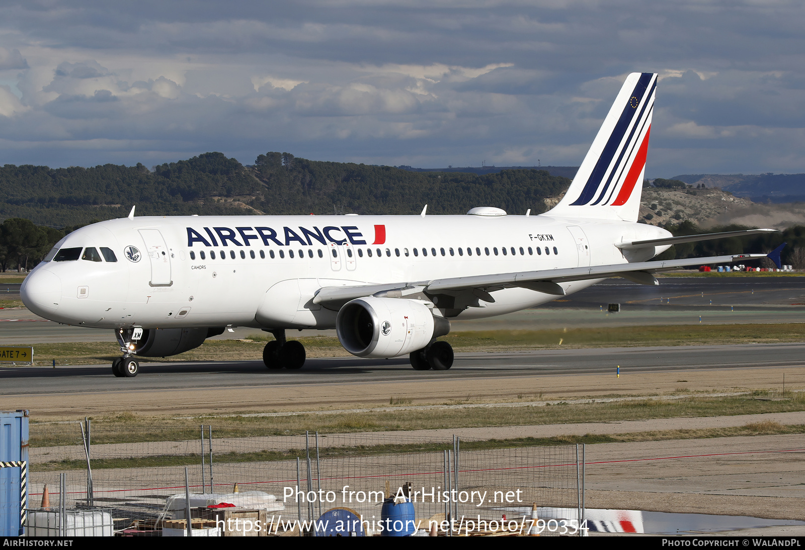 Aircraft Photo of F-GKXM | Airbus A320-214 | Air France | AirHistory.net #790354