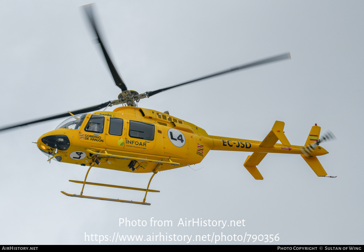 Aircraft Photo of EC-JSD | Bell 407 | Avincis | AirHistory.net #790356