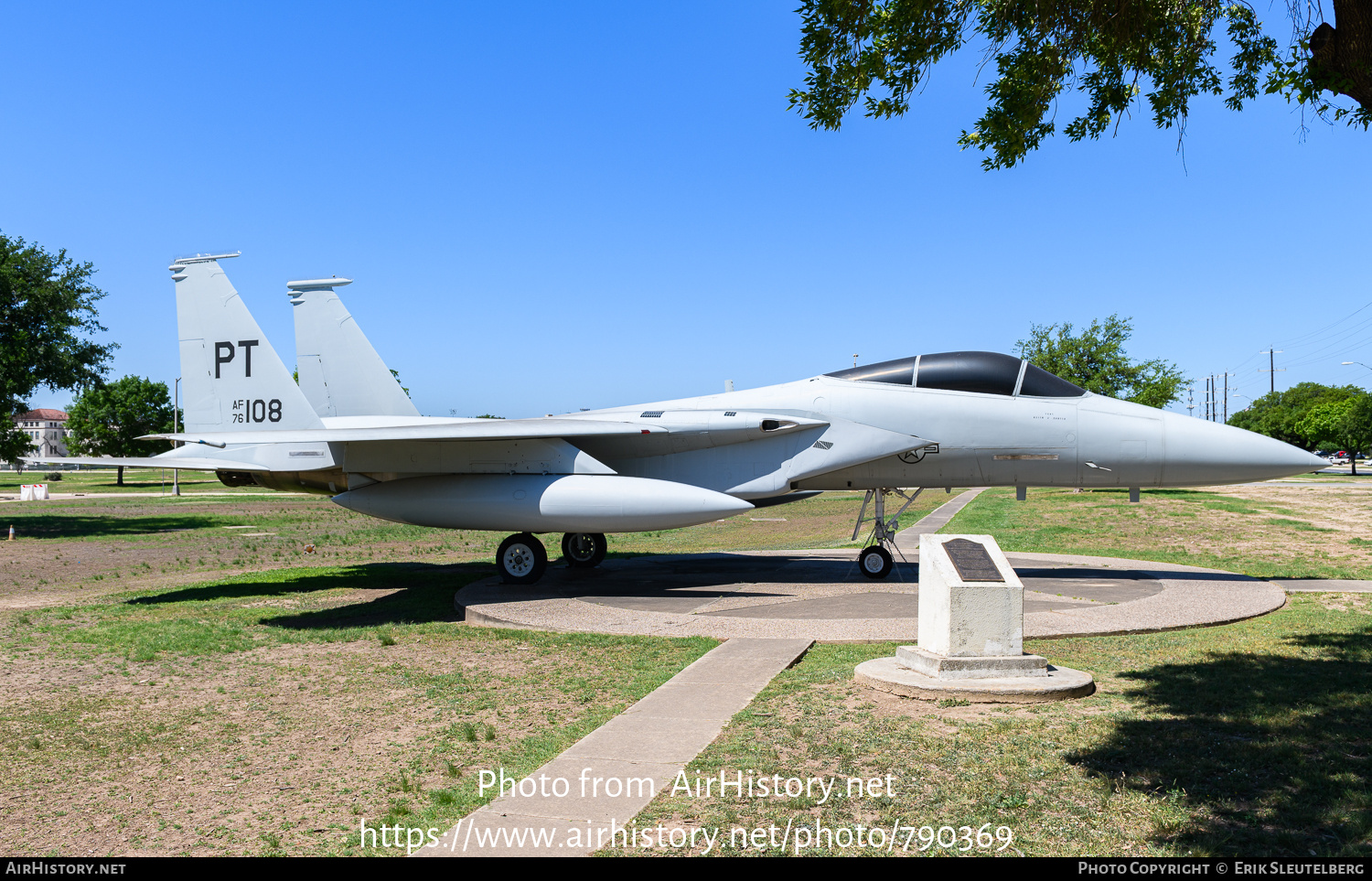 Aircraft Photo of 76-0108 / AF76-108 | McDonnell Douglas F-15A Eagle | USA - Air Force | AirHistory.net #790369