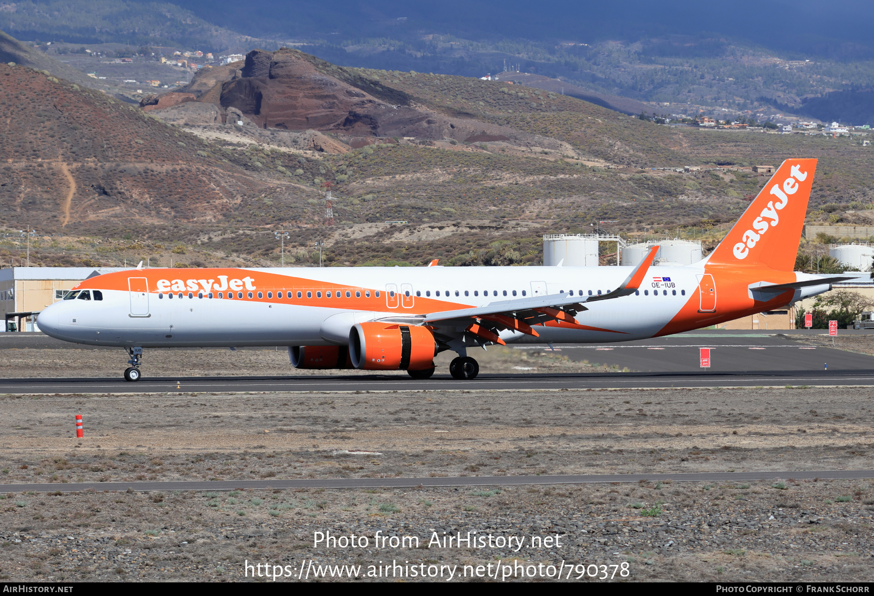 Aircraft Photo of OE-IUB | Airbus A321-251NX | EasyJet | AirHistory.net #790378