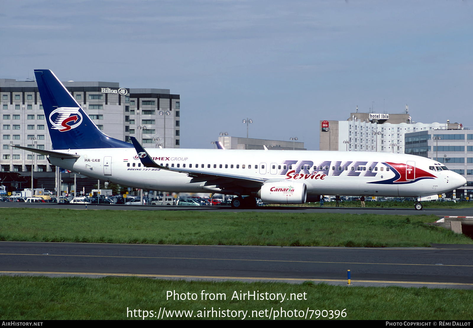 Aircraft Photo of HA-LKB | Boeing 737-8CX | Travel Service | AirHistory.net #790396