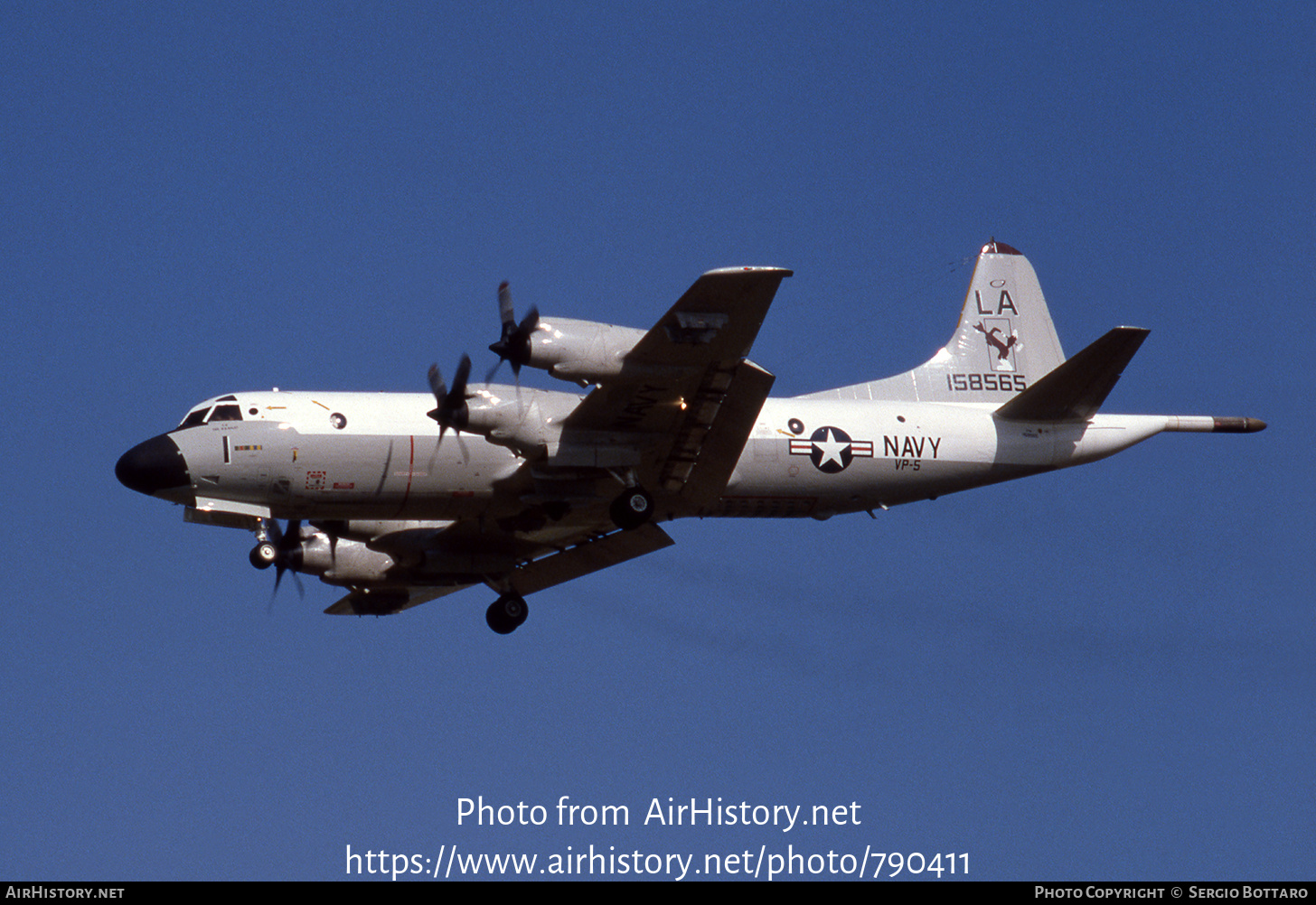 Aircraft Photo of 158565 | Lockheed P-3C Orion | USA - Navy | AirHistory.net #790411