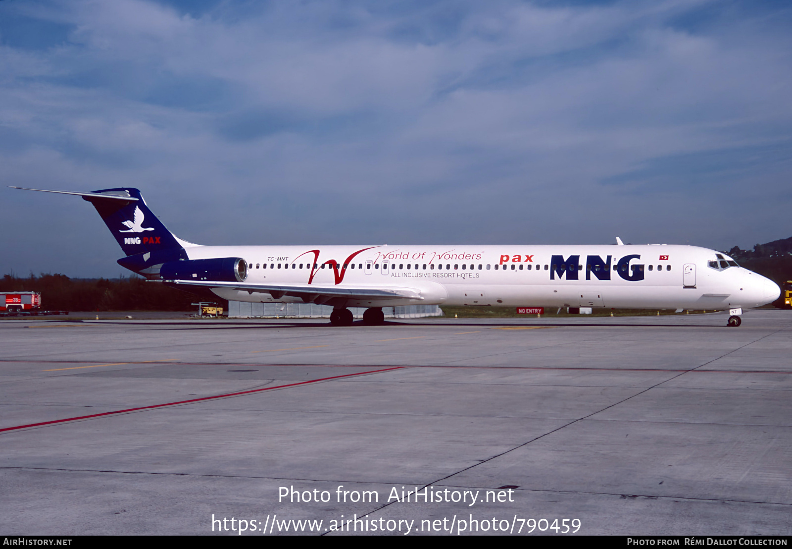 Aircraft Photo of TC-MNT | McDonnell Douglas MD-82 (DC-9-82) | MNG Pax | AirHistory.net #790459