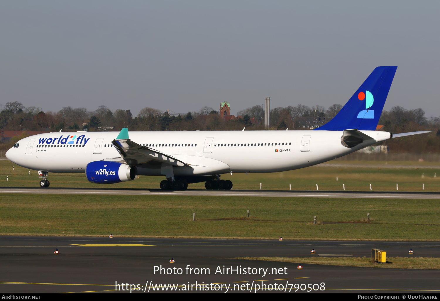 Aircraft Photo of CS-WFP | Airbus A330-343E | World2fly | AirHistory.net #790508