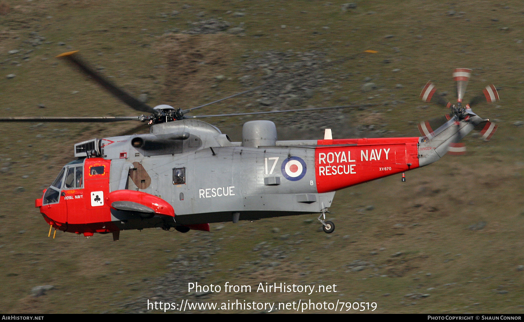 Aircraft Photo of XV670 | Westland WS-61 Sea King HU5SAR | UK - Navy | AirHistory.net #790519